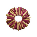 Spirit Pomchies Ponytail Holder - Burgundy Red/Old Gold